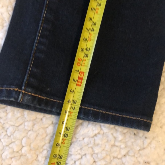 American Eagle Jeans skinny super stretch mid rise dark wash Sz 6R - Picture 9 of 9